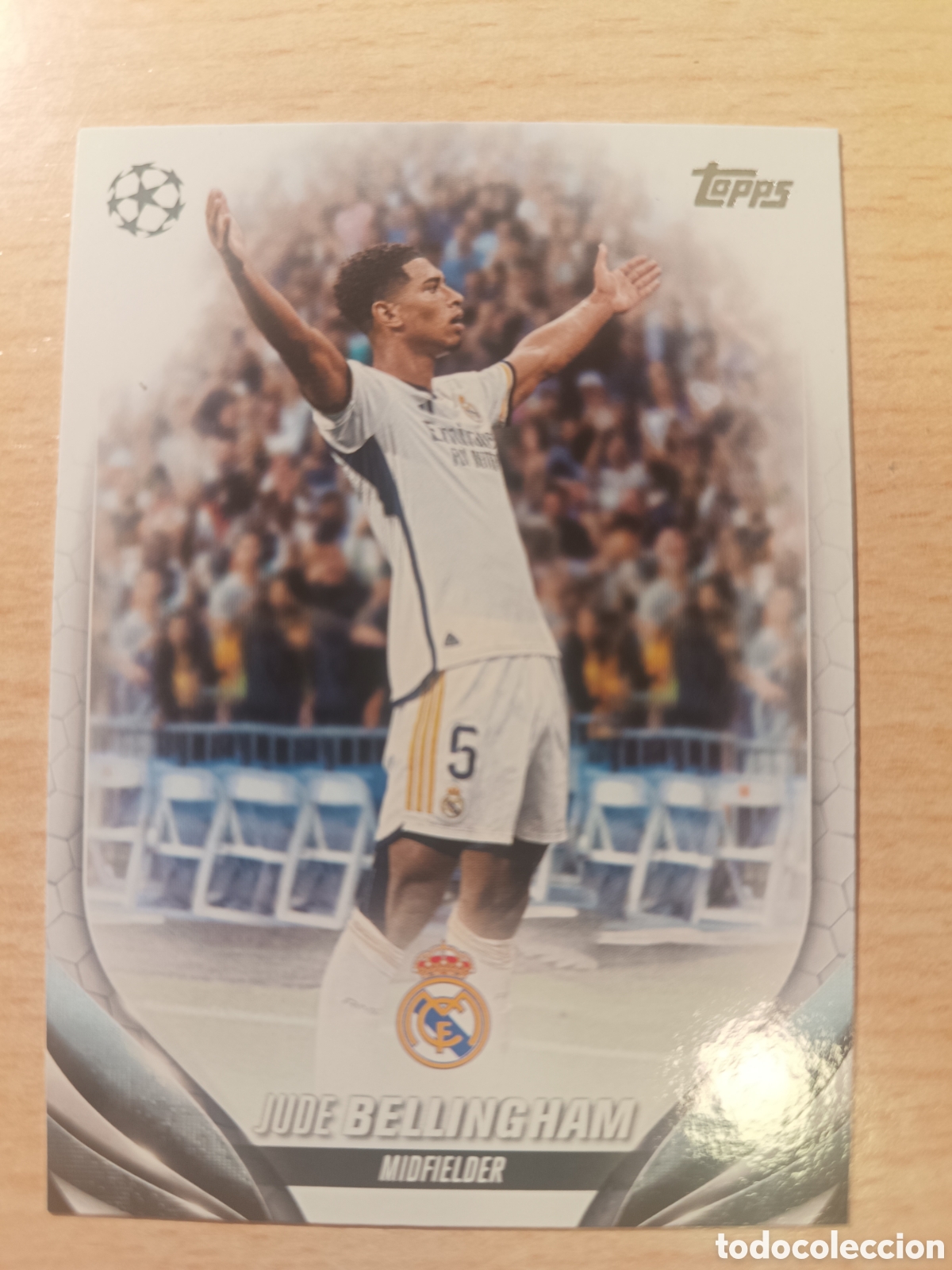 Cartes &agrave; collectionner de Football: 112 JUDE BELLINGHAM REAL MADRID UCC FLAGSHIP 2023 2024 TOPPS 23 24