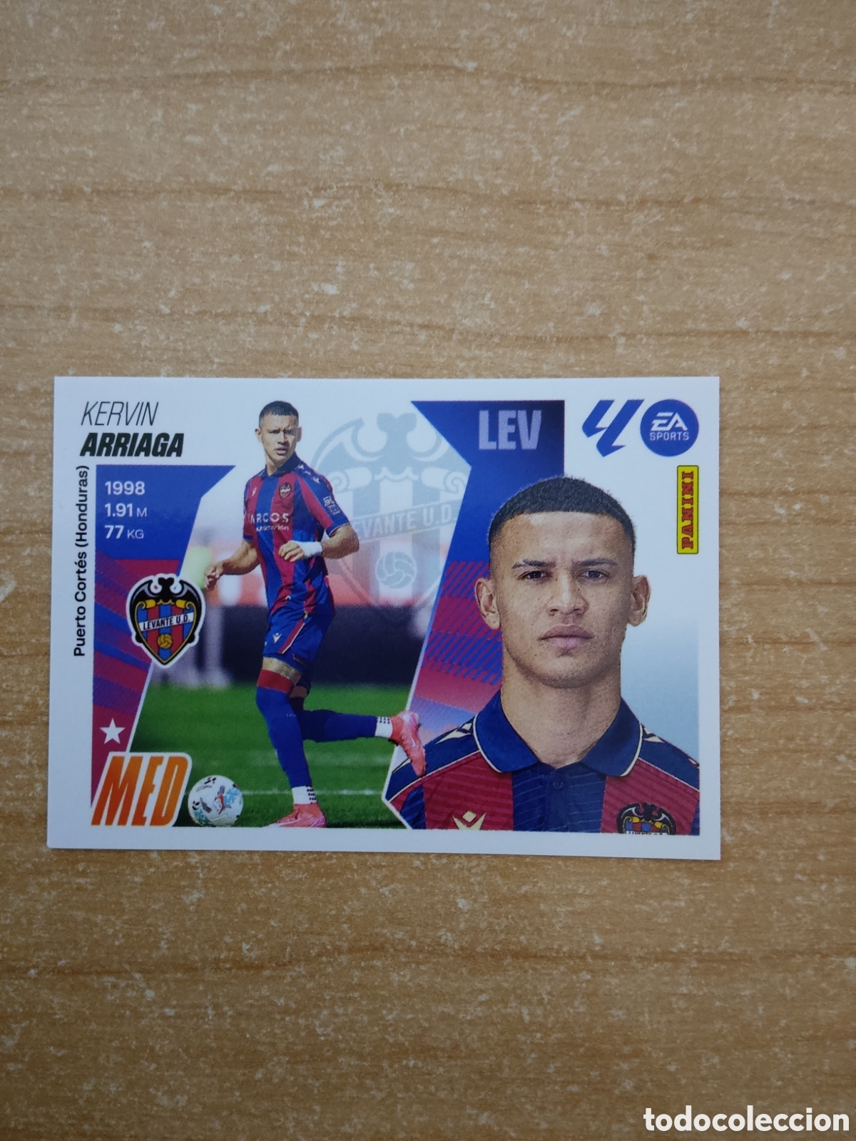 Cartes &agrave; collectionner de Football: 12 BIS KEVIN ARRIAGA LEVANTE LIGA ESTE 2025 2026