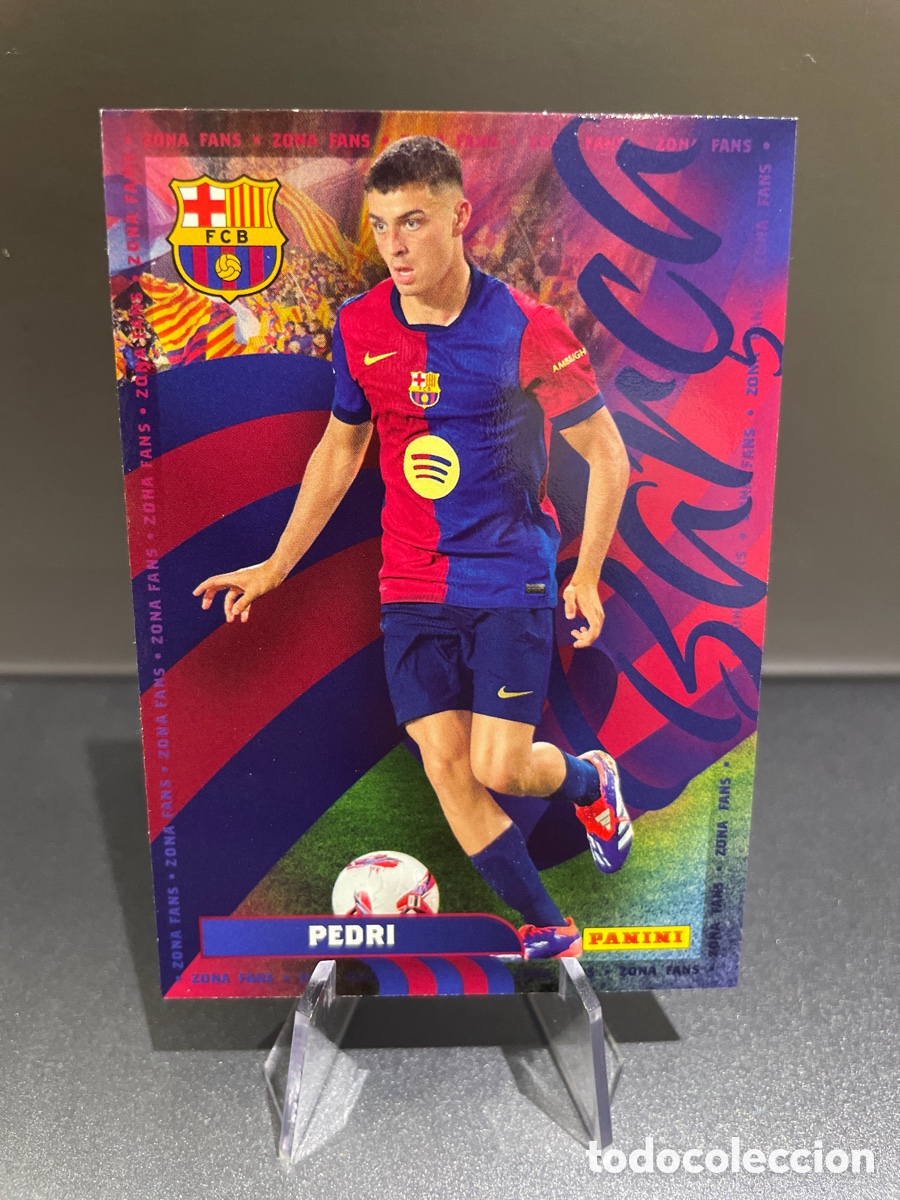 Cromos de f&uacute;tbol: Pedri 40 Zona Fans Panini Club FC Barcelona 2024