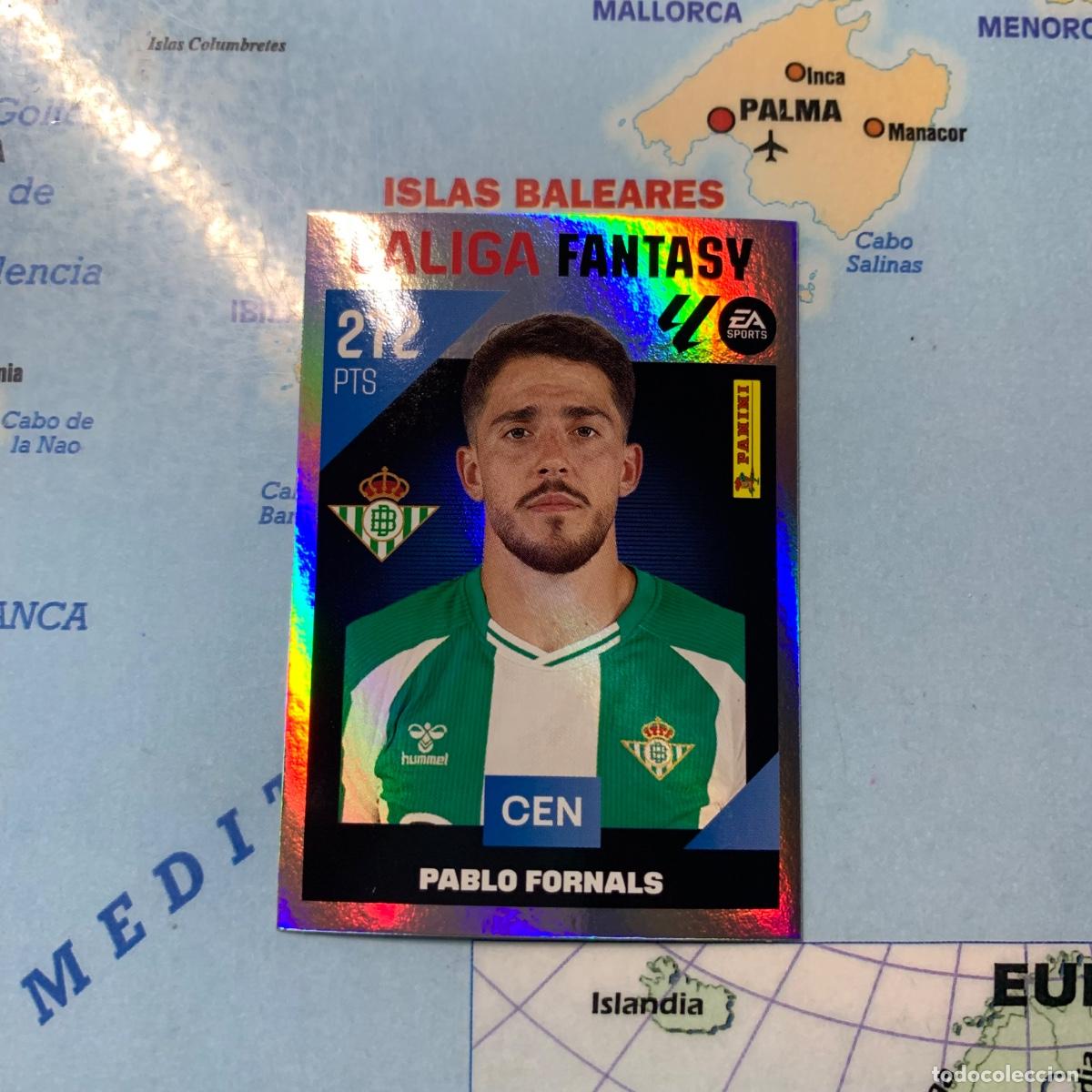 Cromos de f&uacute;tbol: Fornals liga Fantasy n&uacute;mero 4 Del Betis cromo de la liga este 26-27 2026-2027