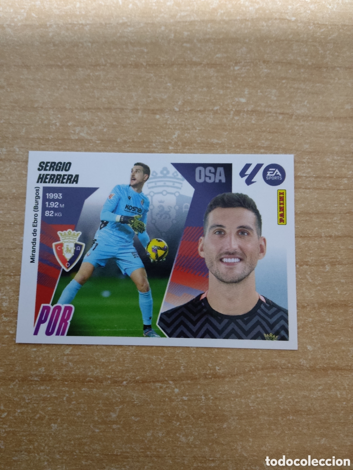Cromos de f&uacute;tbol: 3 SERGIO HERRERA OSASUNA LIGA ESTE 2025 2026