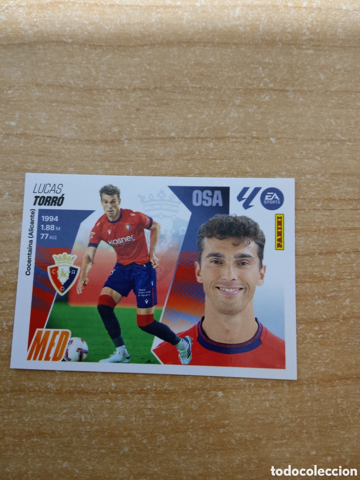 Figurine di Calcio: 12 TORRO OSASUNA LIGA ESTE 2025 2026