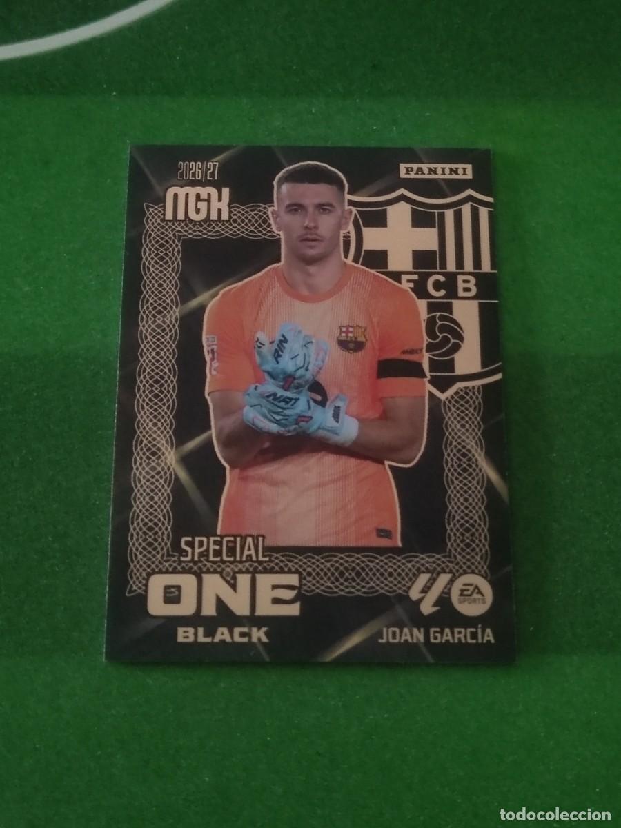 Cromos de f&uacute;tbol: Joan Garc&iacute;a Barcelona Special One Black Megacracks 2026/27 26/27