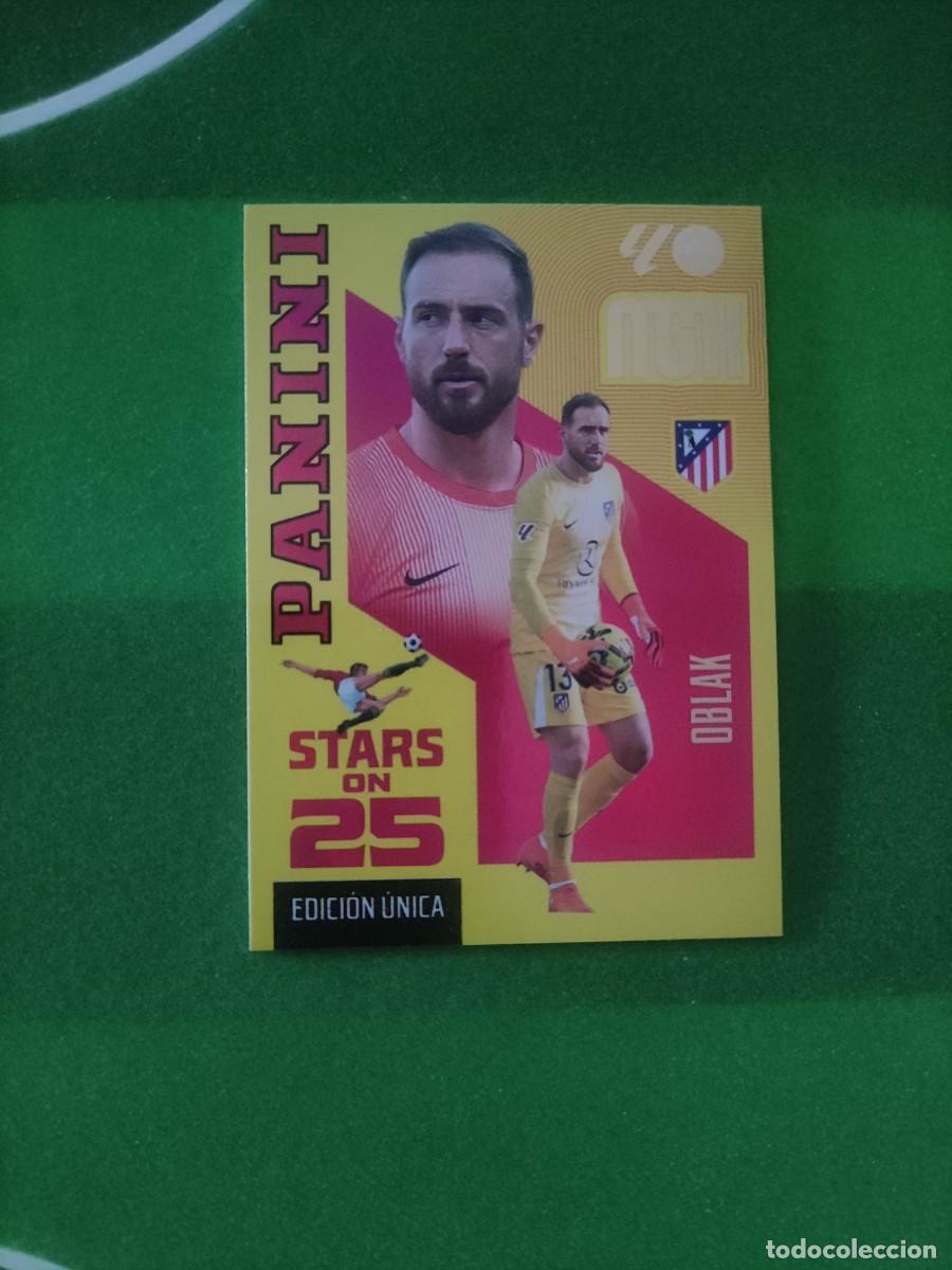 Cromos de f&uacute;tbol: 447 Oblak Atl&eacute;tico de Madrid Stars on 25 Megacracks 2026/27 26/27