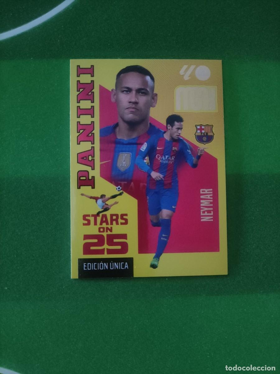 Cromos de f&uacute;tbol: 446 Neymar Barcelona Stars on 25 Megacracks 2026/27 26/27