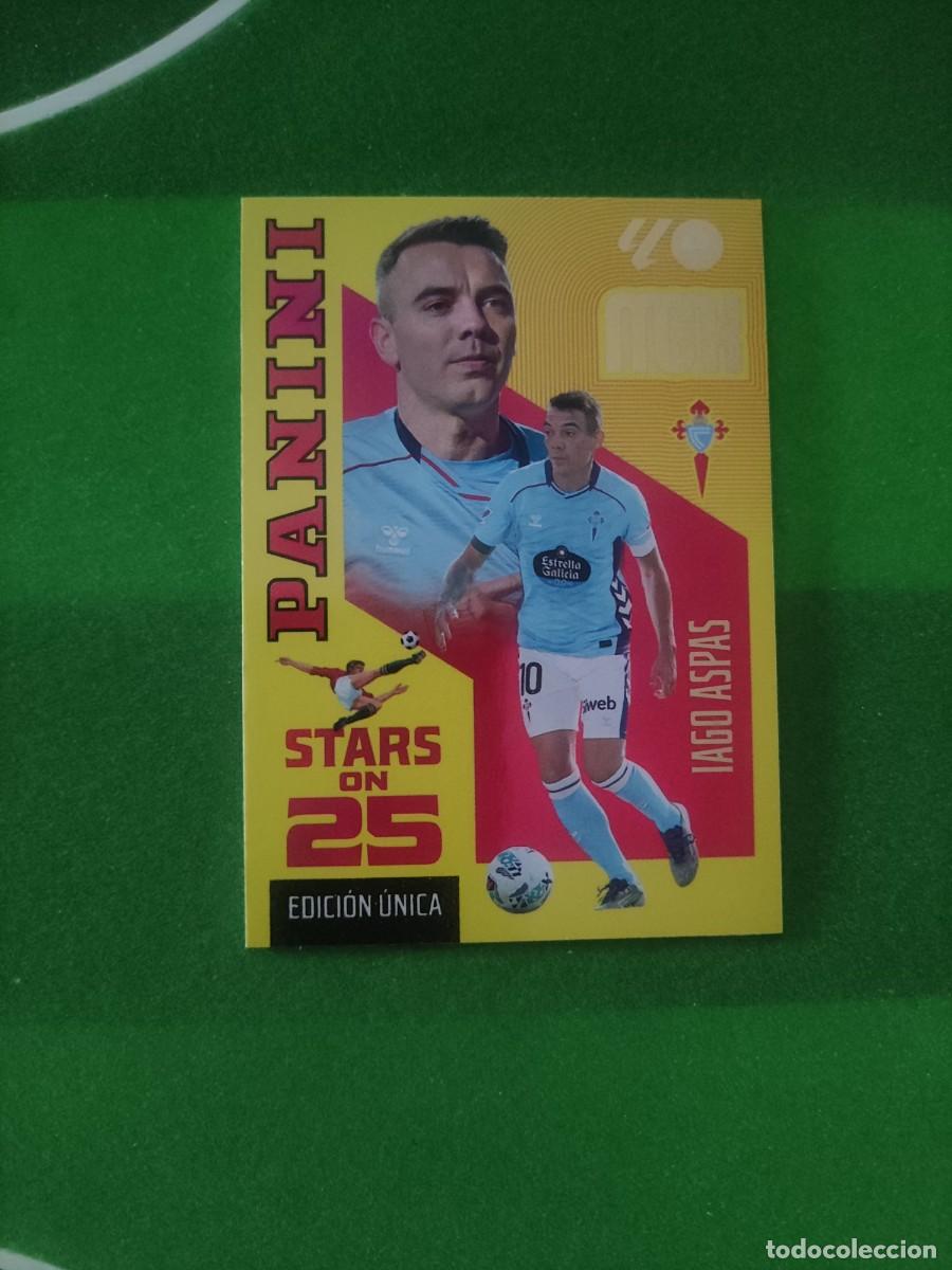 Cromos de f&uacute;tbol: 444 Iago Aspas Celta Stars on 25 Megacracks 2026/27 26/27
