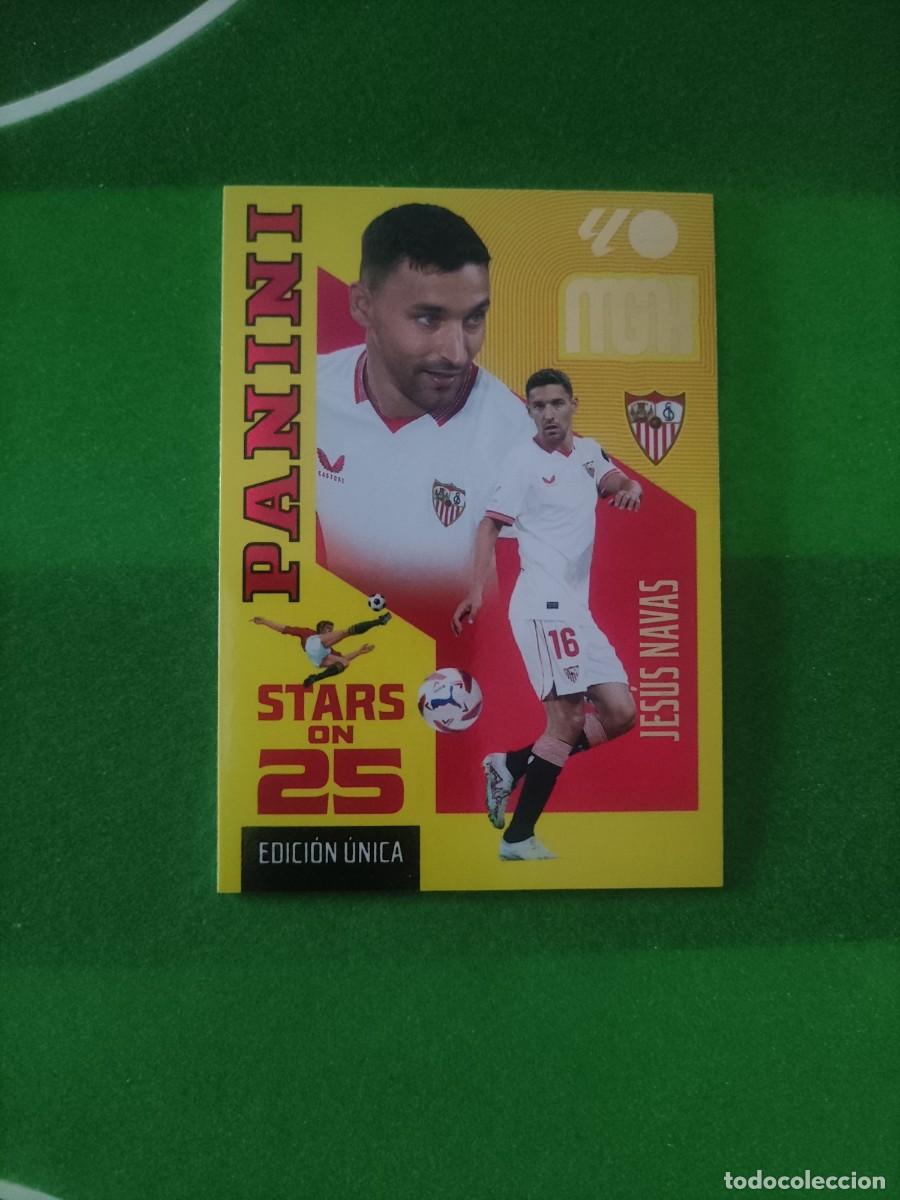 Cromos de f&uacute;tbol: 437 Jes&uacute;s Navas Sevilla Stars on 25 Megacracks 2026/27 26/27