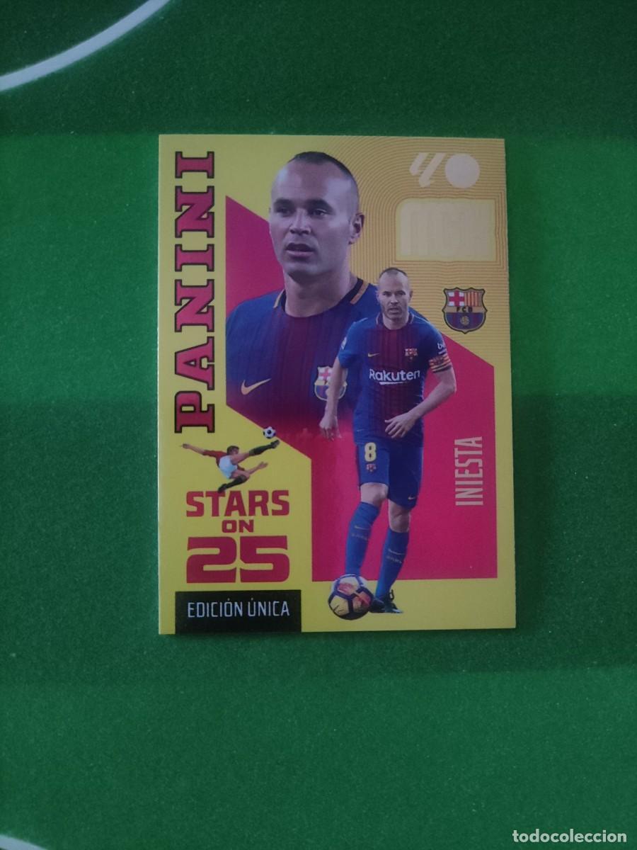 Cromos de f&uacute;tbol: Iniesta Barcelona Stars on 25 Megacracks 2026/27 26/27