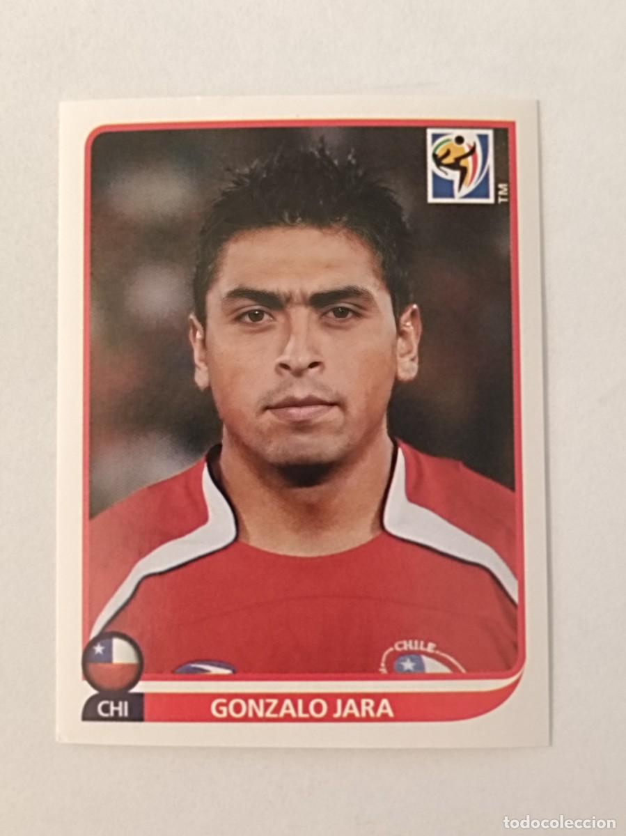Cromos de f&uacute;tbol: #622 GONZALO JARA (CHILE) MUNDIAL SUDAFRICA 2010 PANINI