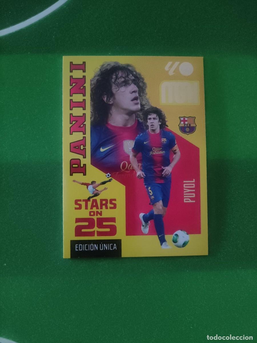 Cromos de f&uacute;tbol: Puyol Barcelona Stars on 25 Megacracks 2026/27 26/27