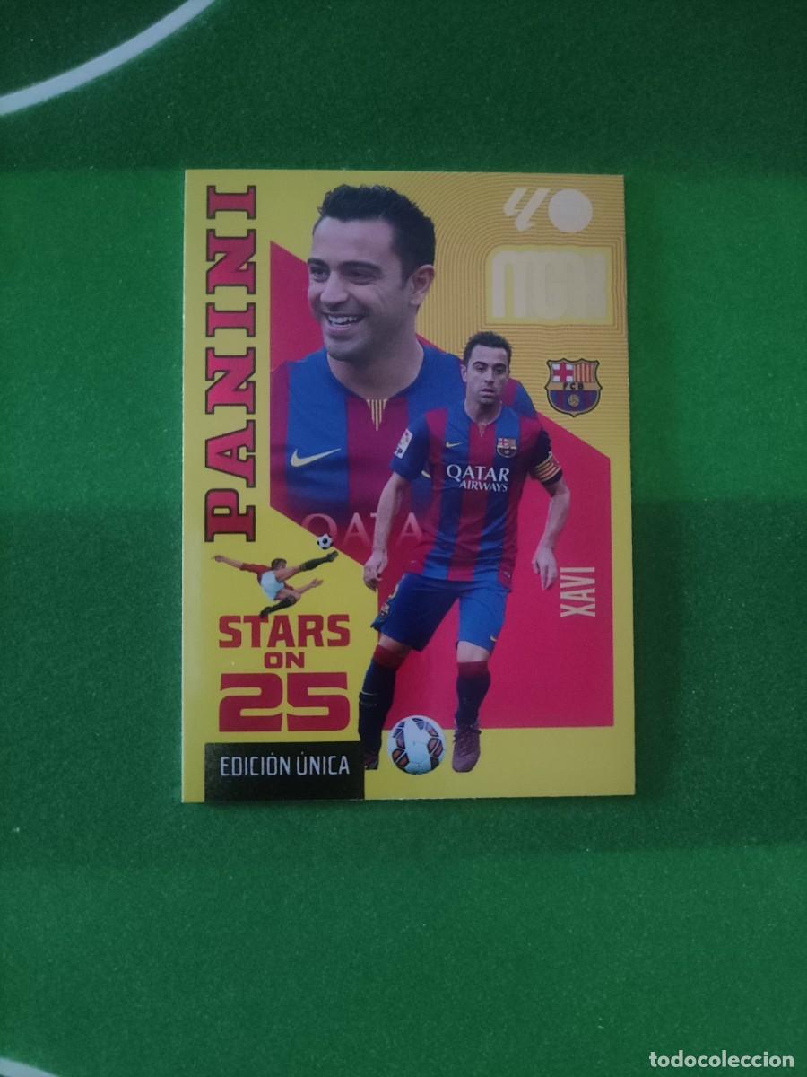 Cromos de f&uacute;tbol: Xavi Barcelona Stars on 25 Megacracks 2026/27 26/27