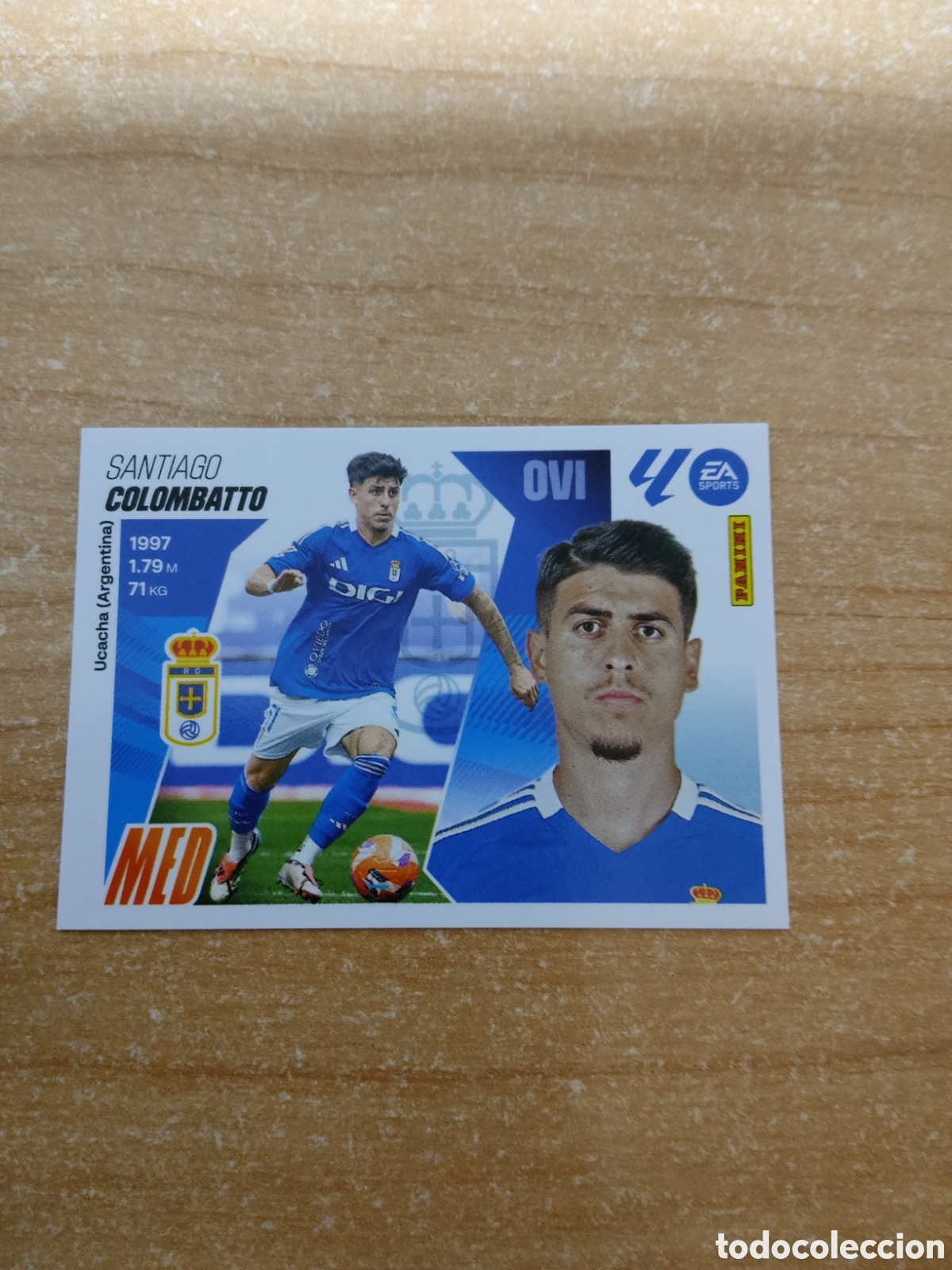 Cromos de f&uacute;tbol: 11 COLOMBATTO REAL OVIEDO LIGA ESTE 2025 2026