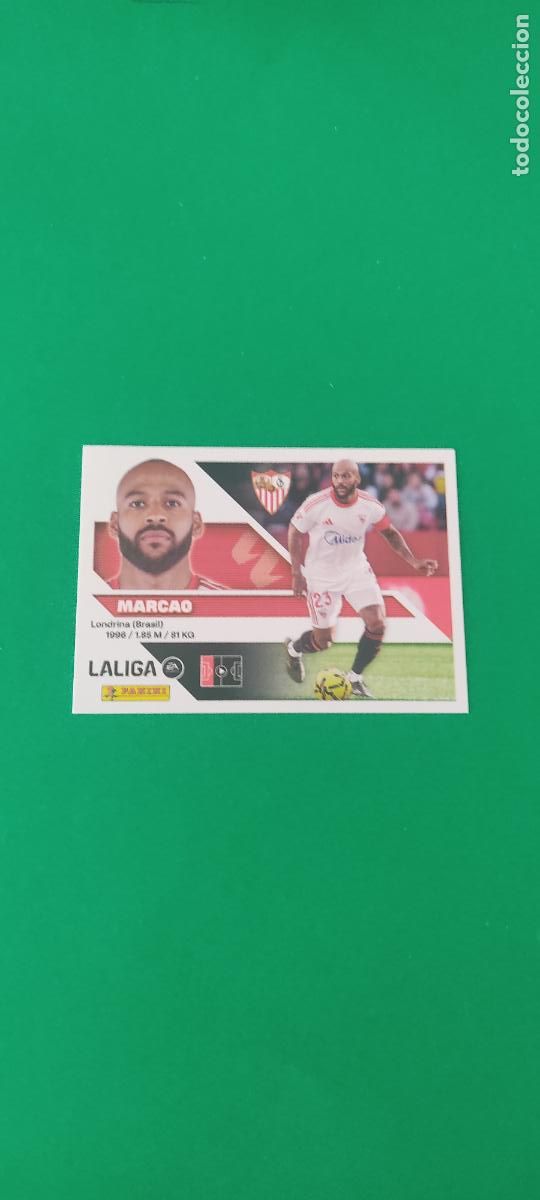 Cromos de f&uacute;tbol: CROMO FUTBOL MARCAO SEVILLA F.C. SIN PEGAR N&ordm; 9 B LIGA ESTE 2026-2027/26-27 PANINI