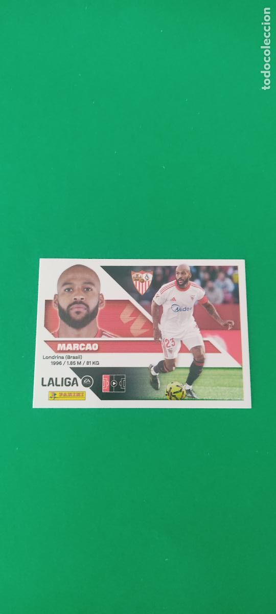 Cromos de f&uacute;tbol: CROMO FUTBOL MARCAO SEVILLA F.C. SIN PEGAR N&ordm; 9 B LIGA ESTE 2026-2027/26-27 PANINI