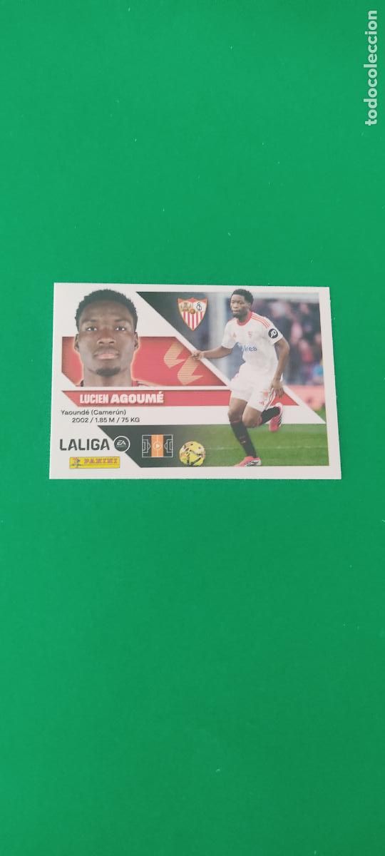 Cromos de f&uacute;tbol: CROMO FUTBOL AGOUME SEVILLA F.C. SIN PEGAR N&ordm; 12 LIGA ESTE 2026-2027/26-27 PANINI