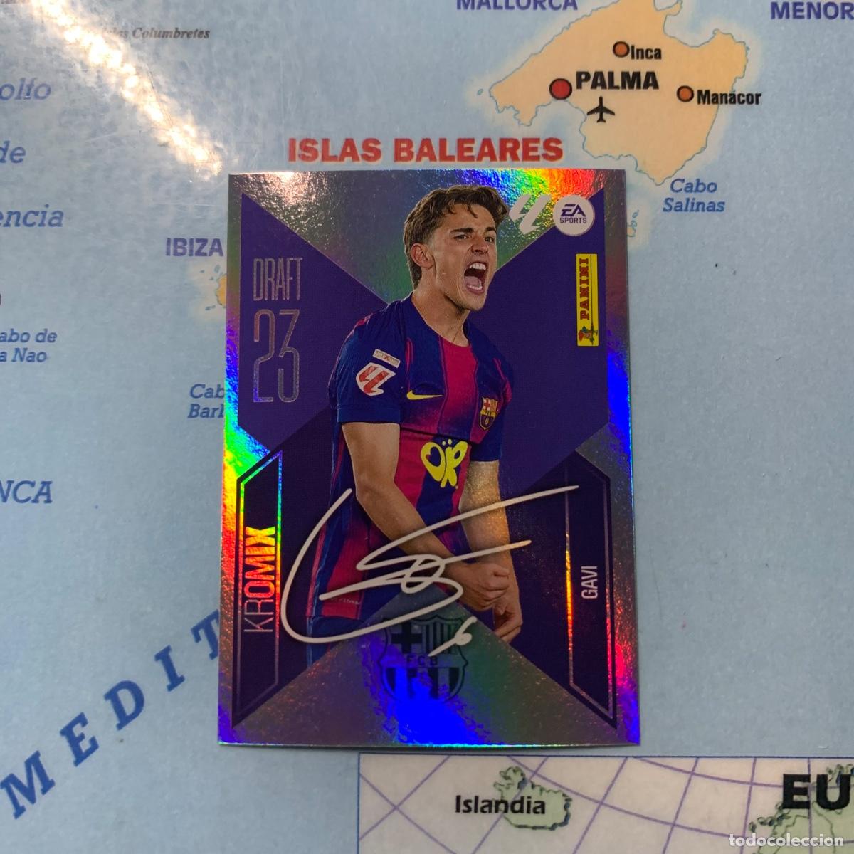 Cromos de f&uacute;tbol: Gavi draft 23 n&uacute;mero 8 Del Barcelona cromo de la liga este 26-27 2026-2027