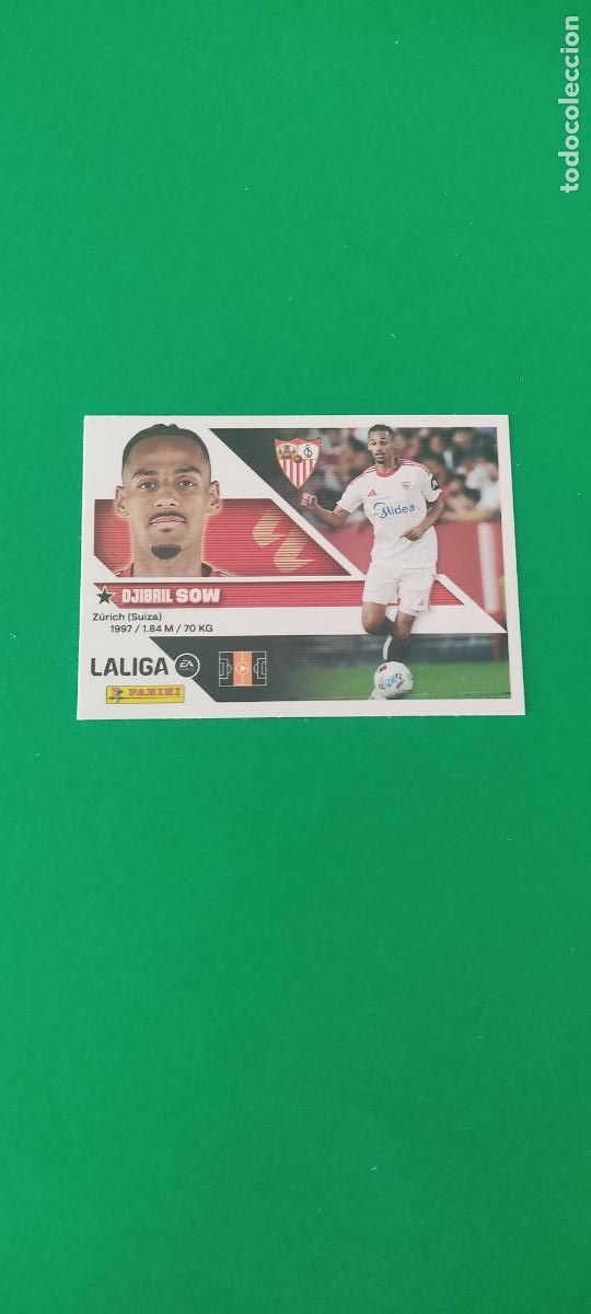 Cromos de f&uacute;tbol: CROMO FUTBOL SOW SEVILLA F.C. SIN PEGAR N&ordm; 14 LIGA ESTE 2026-2027/26-27 PANINI