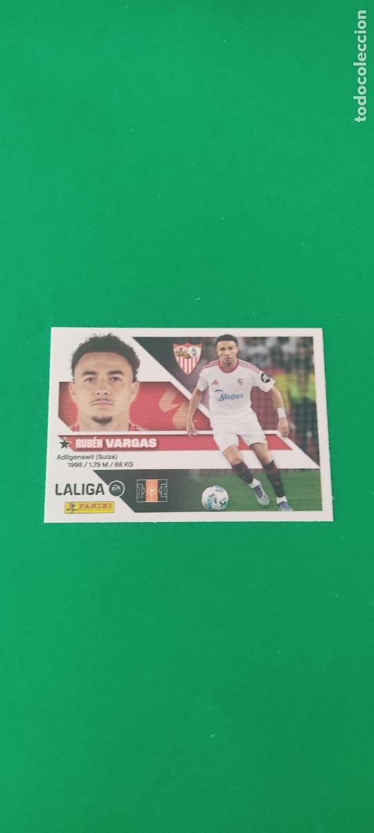 Cromos de f&uacute;tbol: CROMO FUTBOL VARGAS SEVILLA F.C. SIN PEGAR N&ordm; 15 LIGA ESTE 2026-2027/26-27 PANINI