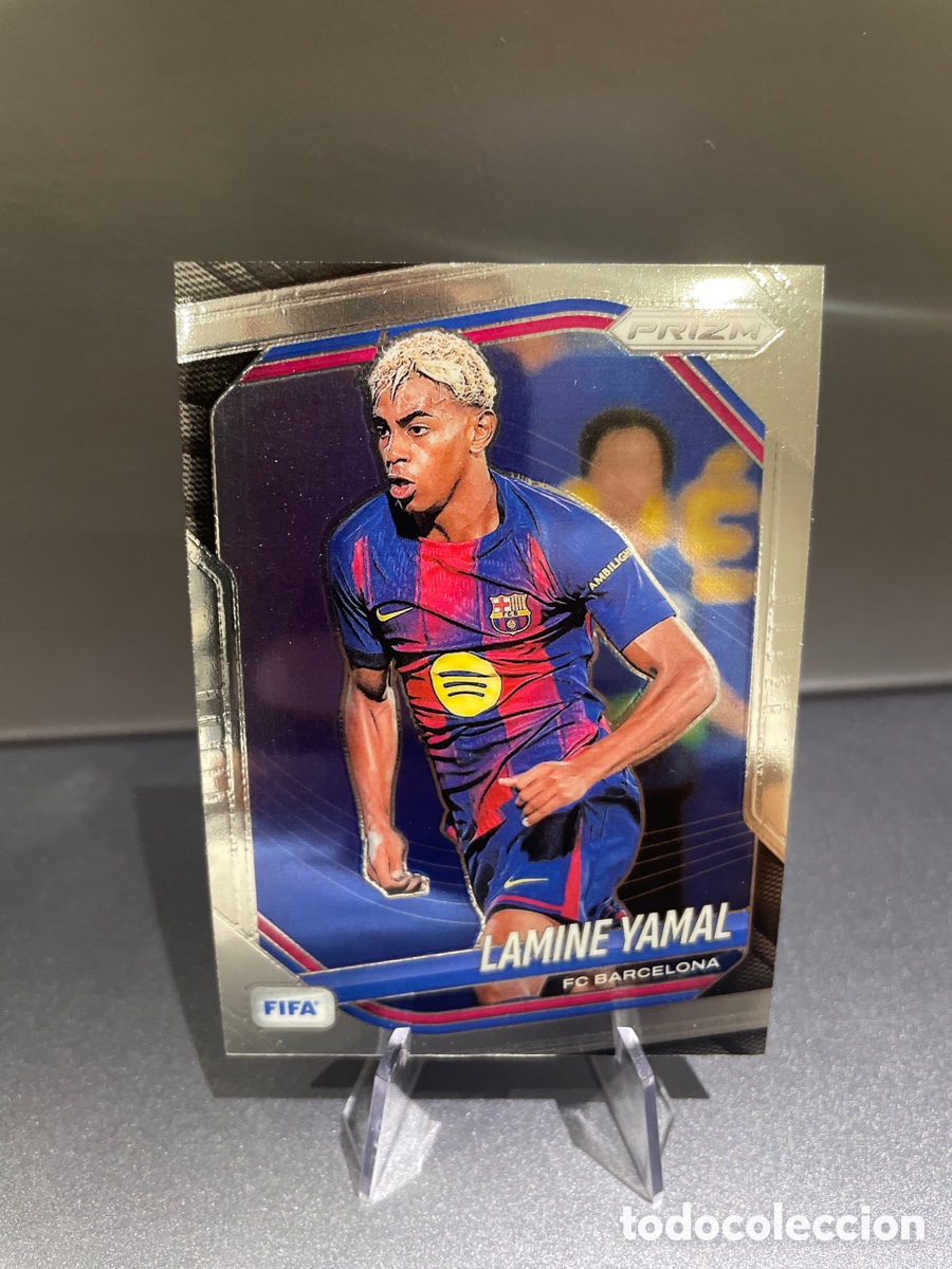 Fu&szlig;ball-Sticker: Lamine Yamal 245 Panini Prizm 2025-26 FC Barcelona