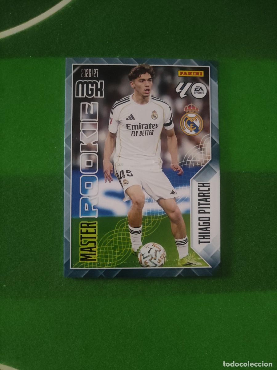 Cromos de f&uacute;tbol: 419 Thiago Pitarch Real Madrid Master Rookie Megacracks 2026/27 26/27