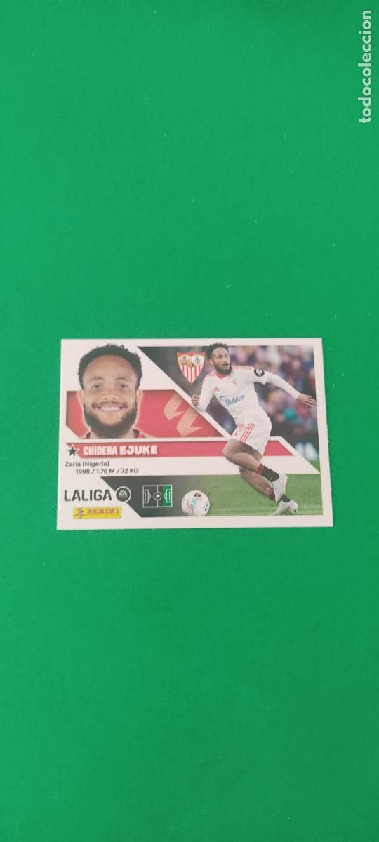 Cromos de f&uacute;tbol: CROMO FUTBOL EJUKE SEVILLA F.C. SIN PEGAR N&ordm; 18 LIGA ESTE 2026-2027/26-27 PANINI