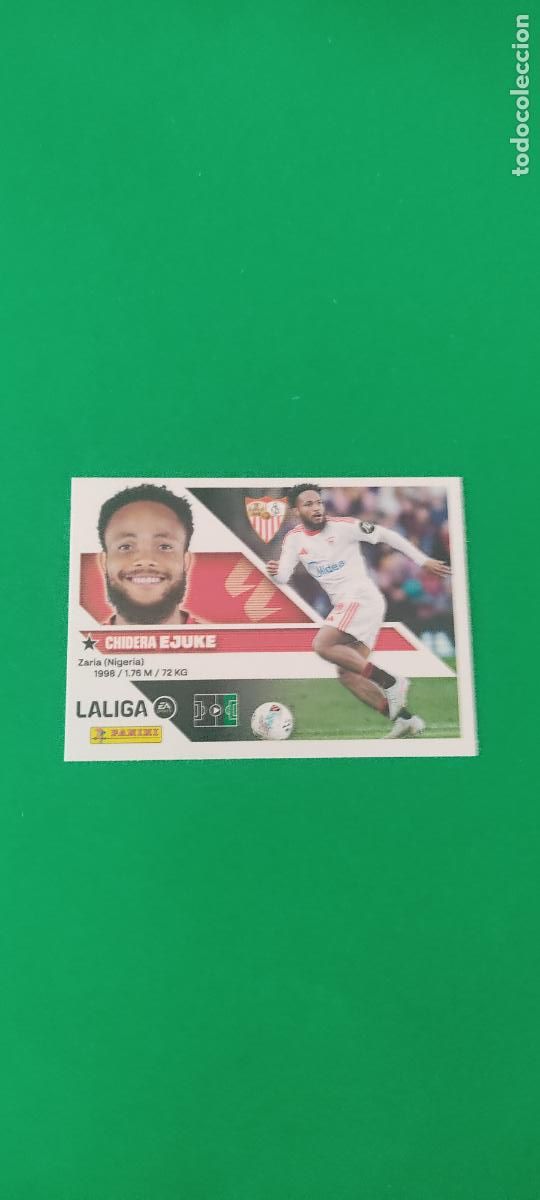 Cromos de f&uacute;tbol: CROMO FUTBOL EJUKE SEVILLA F.C. SIN PEGAR N&ordm; 18 LIGA ESTE 2026-2027/26-27 PANINI