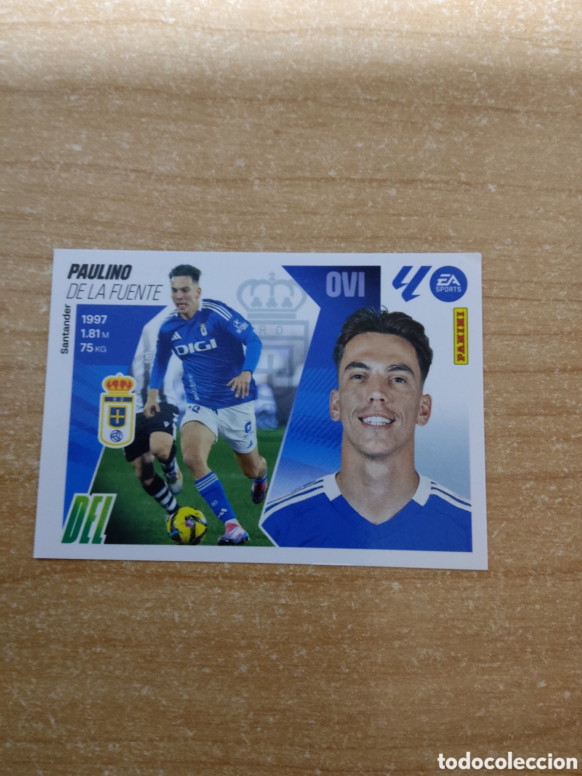Cromos de f&uacute;tbol: 20 PAULINO REAL OVIEDO LIGA ESTE 2025 2026