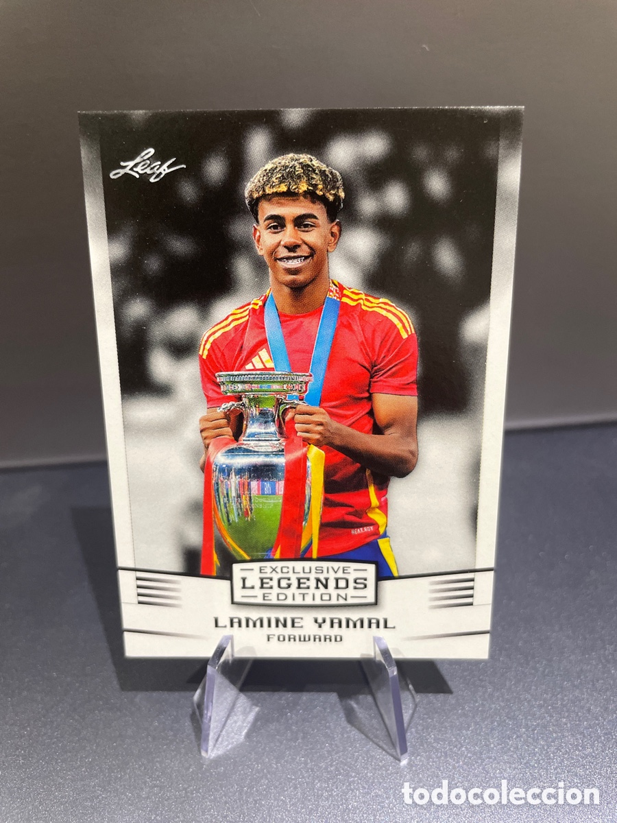 Cromos de Futebol: Lamine Yamal EE-01 Exclusive Legends Edition Leaf 2025 Espa&ntilde;a