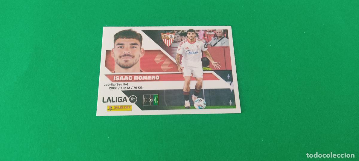 Cromos de f&uacute;tbol: CROMO FUTBOL ISAAC ROMERO SEVILLA F.C. SIN PEGAR N&ordm; 20 LIGA ESTE 2026-2027/26-27 PANINI