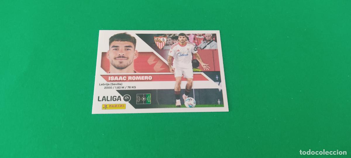Cromos de f&uacute;tbol: CROMO FUTBOL ISAAC ROMERO SEVILLA F.C. SIN PEGAR N&ordm; 20 LIGA ESTE 2026-2027/26-27 PANINI