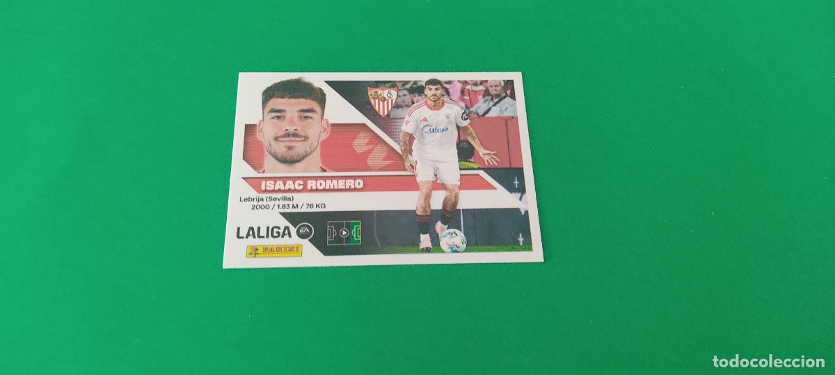 Cromos de f&uacute;tbol: CROMO FUTBOL ISAAC ROMERO SEVILLA F.C. SIN PEGAR N&ordm; 20 LIGA ESTE 2026-2027/26-27 PANINI