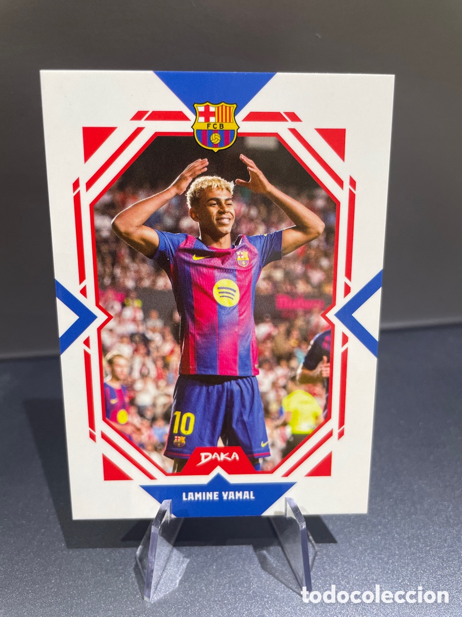 Football Stickers: Lamine Yamal FCB-5-A Top Audience Daka 2025 FC Barcelona