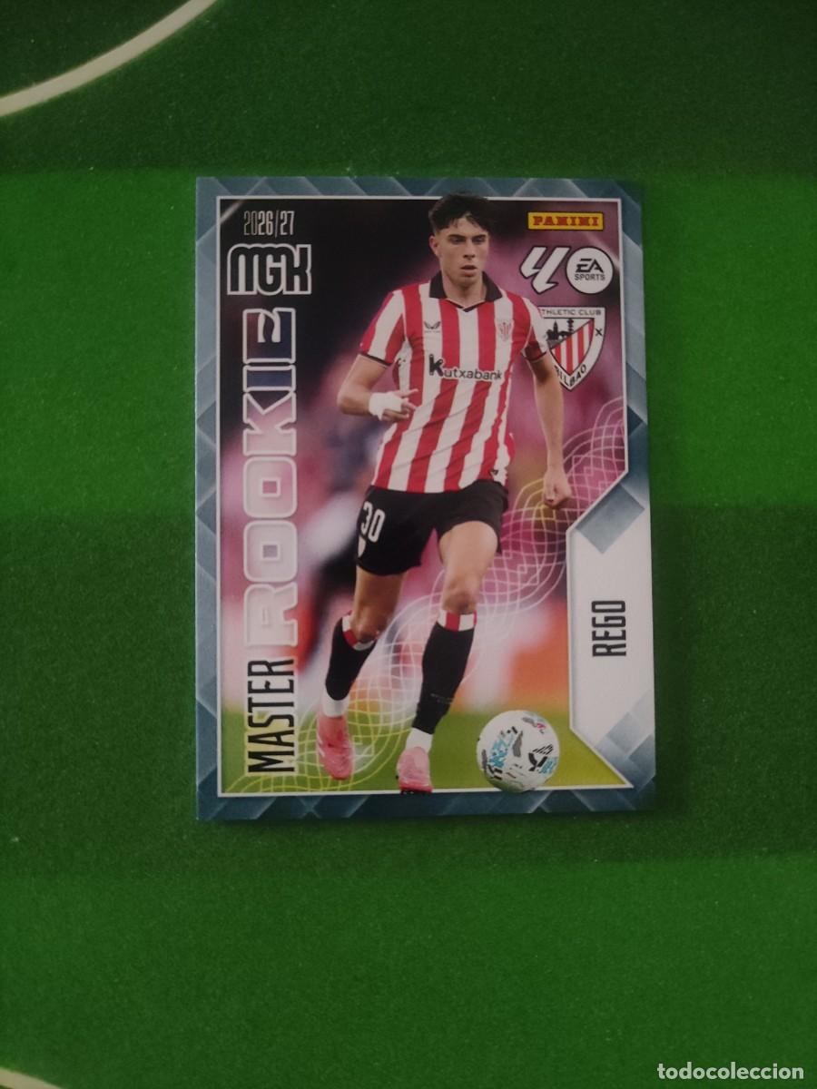 Cromos de f&uacute;tbol: 418 Rego Athletic Club Bilbao Master Rookie Megacracks 2026/27 26/27