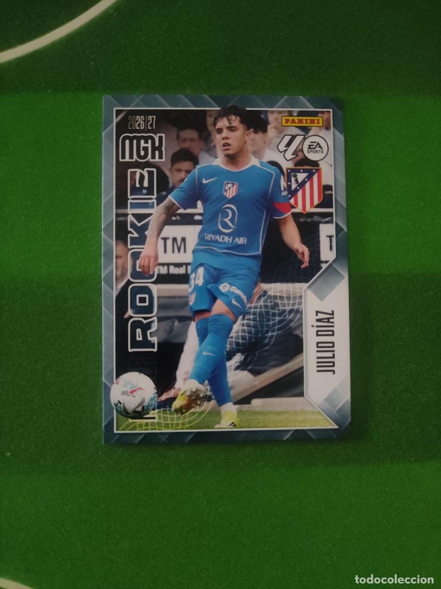 Cromos de f&uacute;tbol: 415 Julio D&iacute;az Atl&eacute;tico de Madrid Master Rookie Megacracks 2026/27 26/27