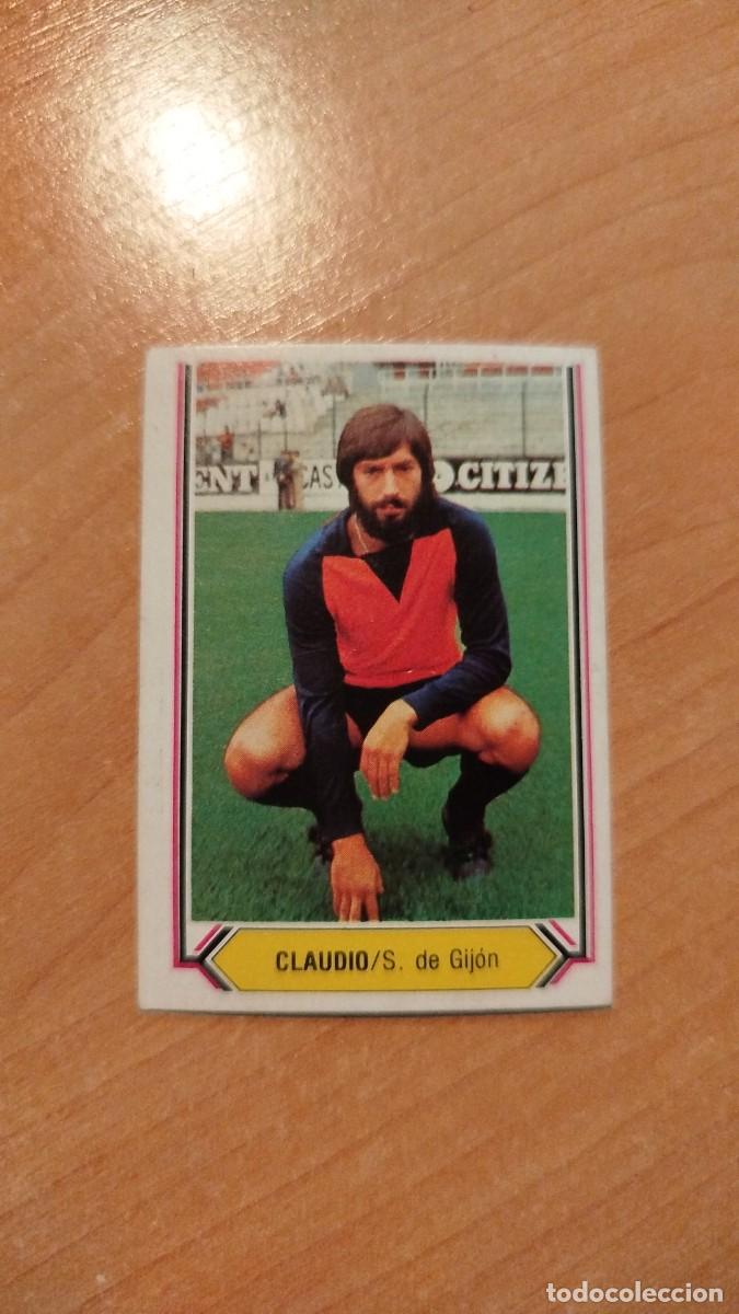 Figurine di Calcio: LIGA ESPA&Ntilde;OLA 80/81 - SPORTING DE GIJON - CLAUDIO