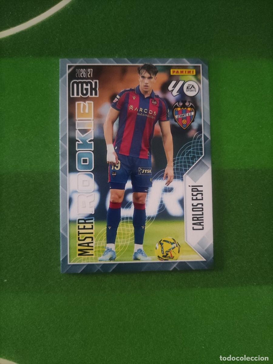 Cromos de f&uacute;tbol: 408 Carlos Esp&iacute; Levante Master Rookie Megacracks 2026/27 26/27