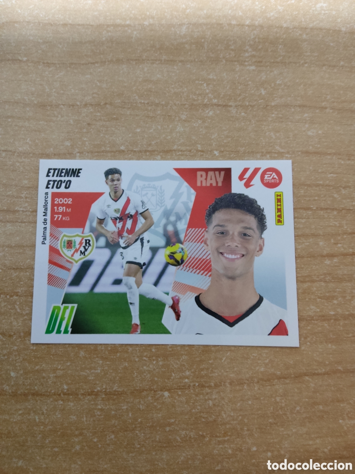 Cromos de f&uacute;tbol: 20 ETIENNE ETOO RAYO VALLECANO LIGA ESTE 2025 2026