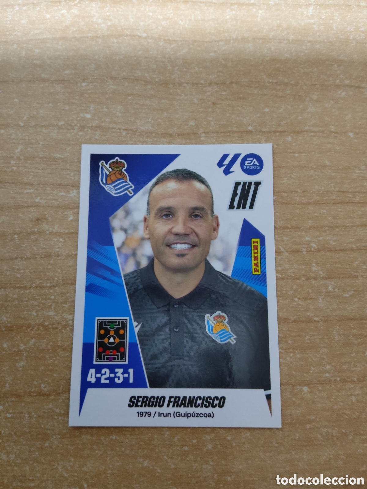 Cromos de f&uacute;tbol: 2 SERGIO FRANCISCO REAL SOCIEDAD LIGA ESTE 2025 2026