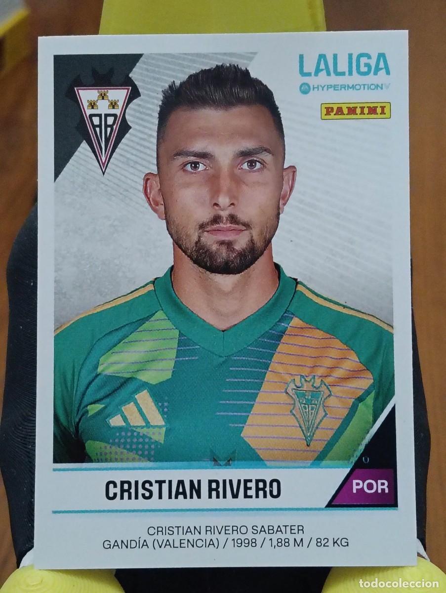 Cromos de f&uacute;tbol: Liga Hypermotion 24/25 - Cristian Rivero - N&deg; 5 - Albacete