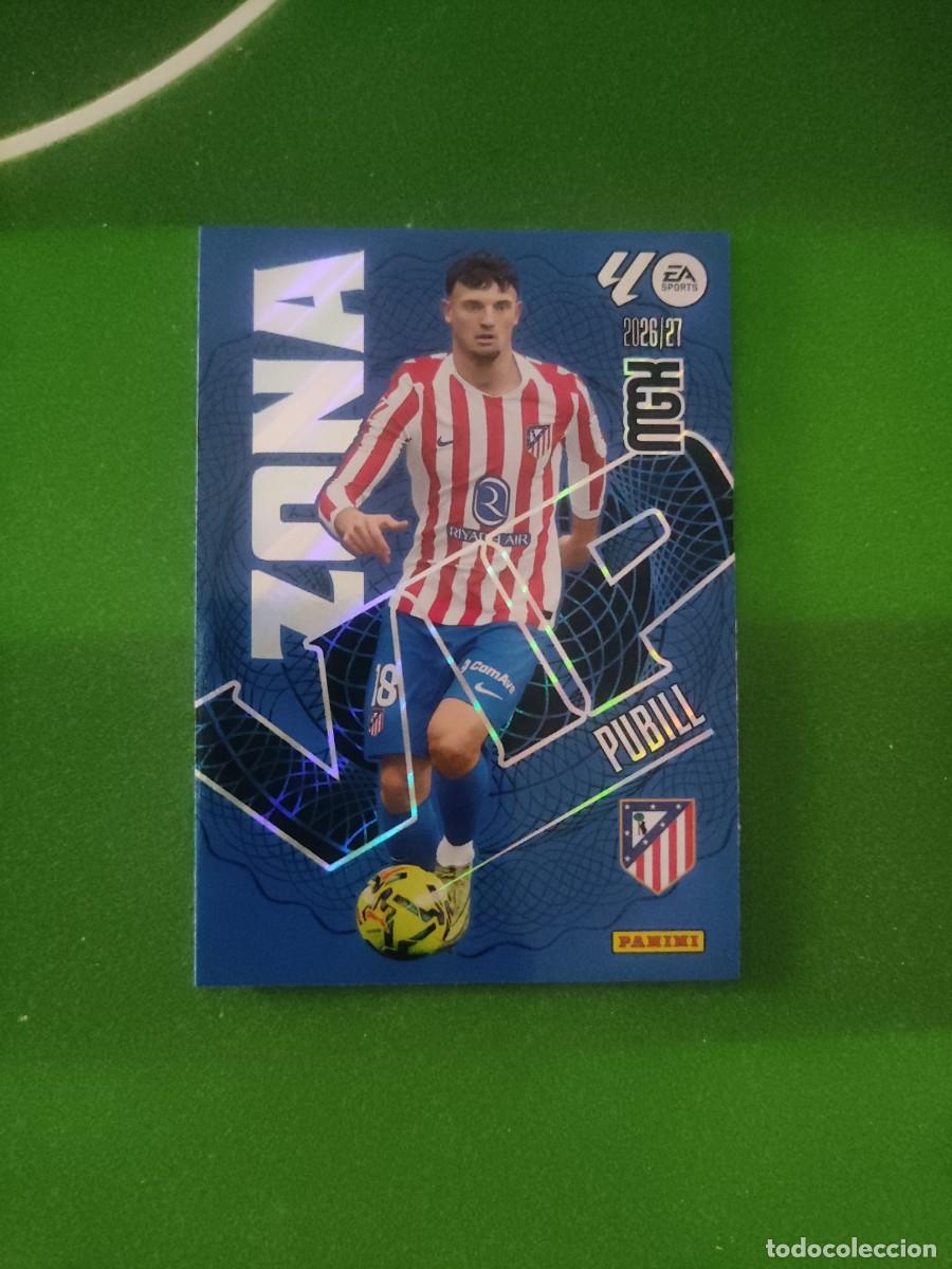 Cromos de f&uacute;tbol: 404 Pubill Atl&eacute;tico de Madrid Zona VIP Megacracks 2026/27 26/27