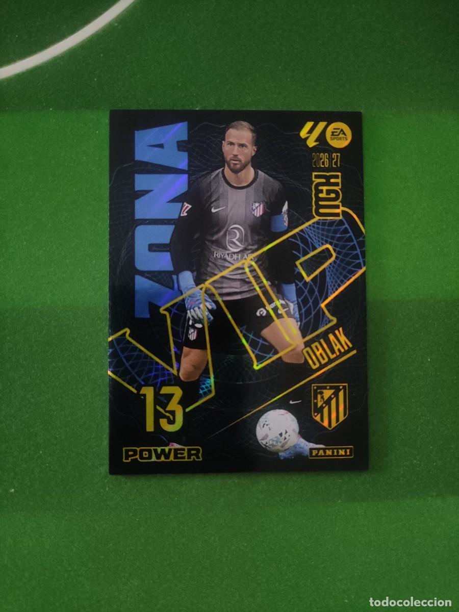 Cromos de f&uacute;tbol: 403 P Oblak Atl&eacute;tico de Madrid Zona VIP Power Megacracks 2026/27 26/27