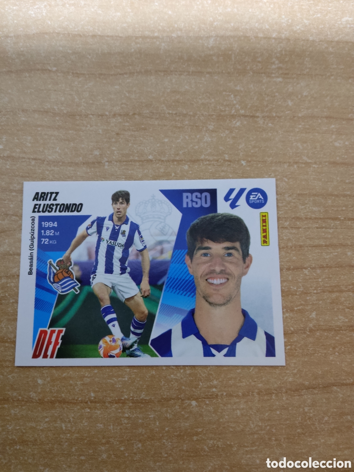 Cromos de f&uacute;tbol: 9 ELUSTONDO REAL SOCIEDAD LIGA ESTE 2025 2026