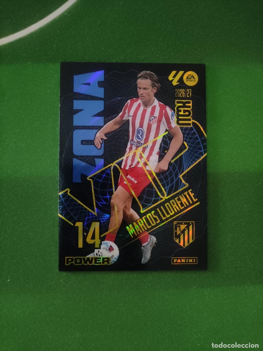Cromos de f&uacute;tbol: 401 P Marcos Llorente Atl&eacute;tico de Madrid Zona VIP Power Megacracks 2026/27 26/27