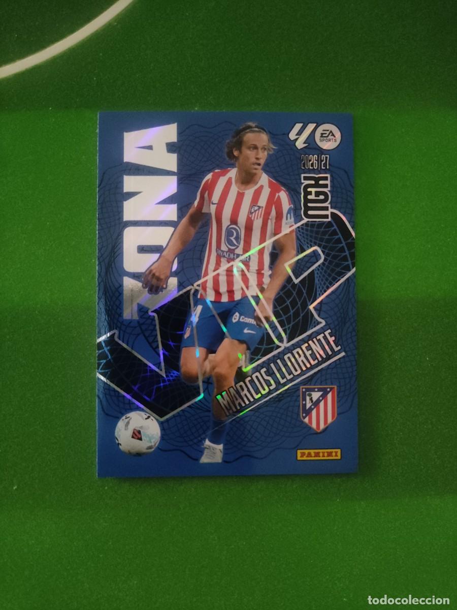 Cromos de f&uacute;tbol: 401 Marcos Llorente Atl&eacute;tico de Madrid Zona VIP Megacracks 2026/27 26/27