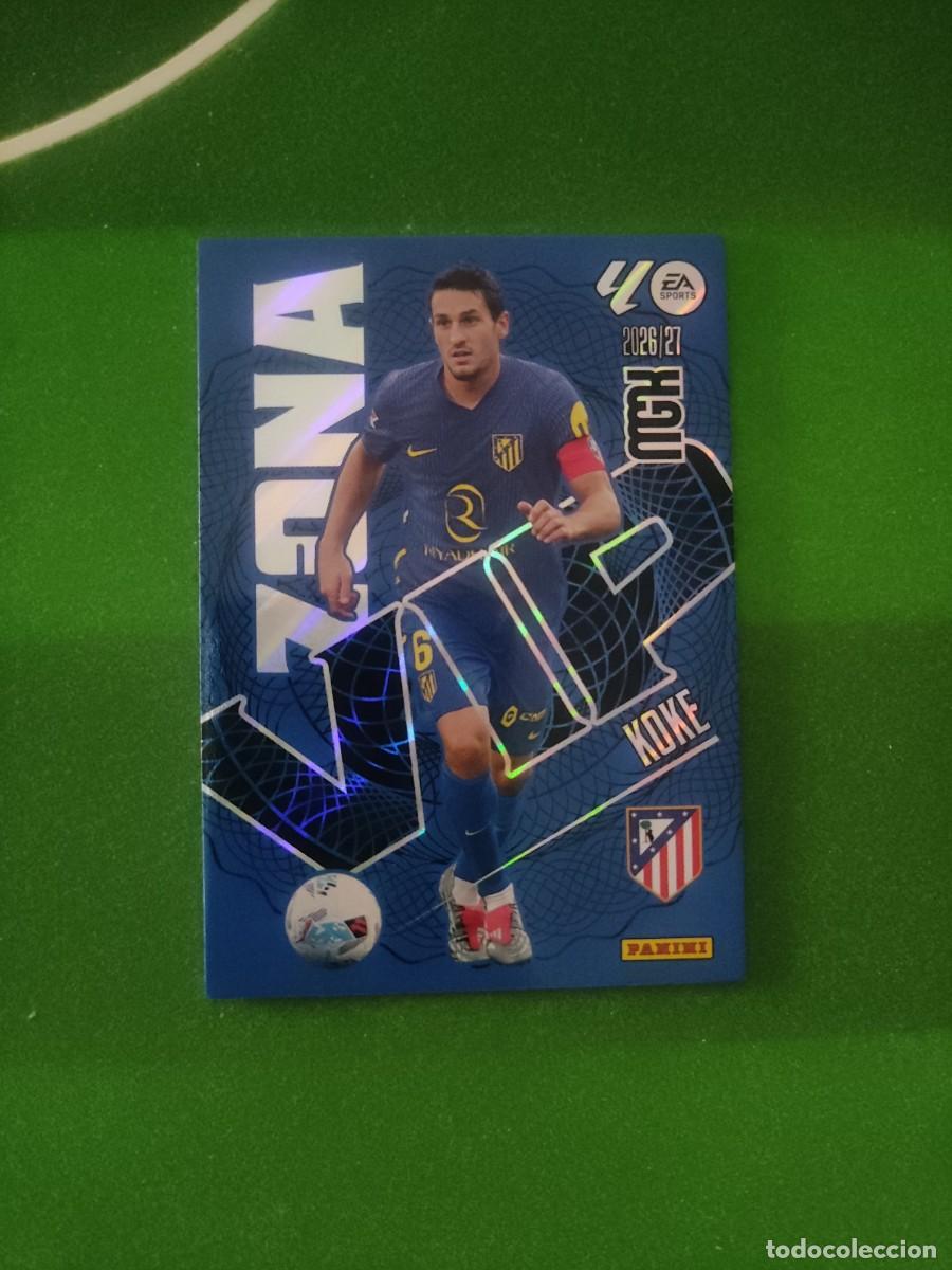 Cromos de f&uacute;tbol: 400 Koke Atl&eacute;tico de Madrid Zona VIP Megacracks 2026/27 26/27