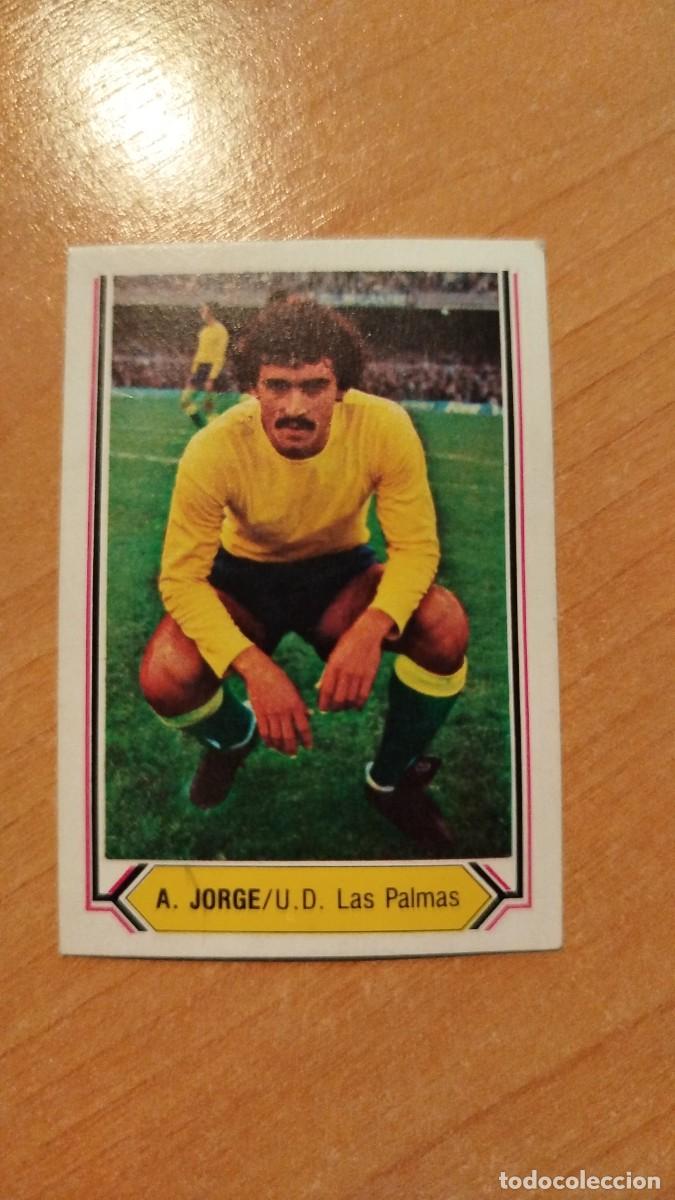 Cromos de f&uacute;tbol: LIGA ESPA&Ntilde;OLA 80/81 - UD LAS PALMAS - ANTONIO JORGE