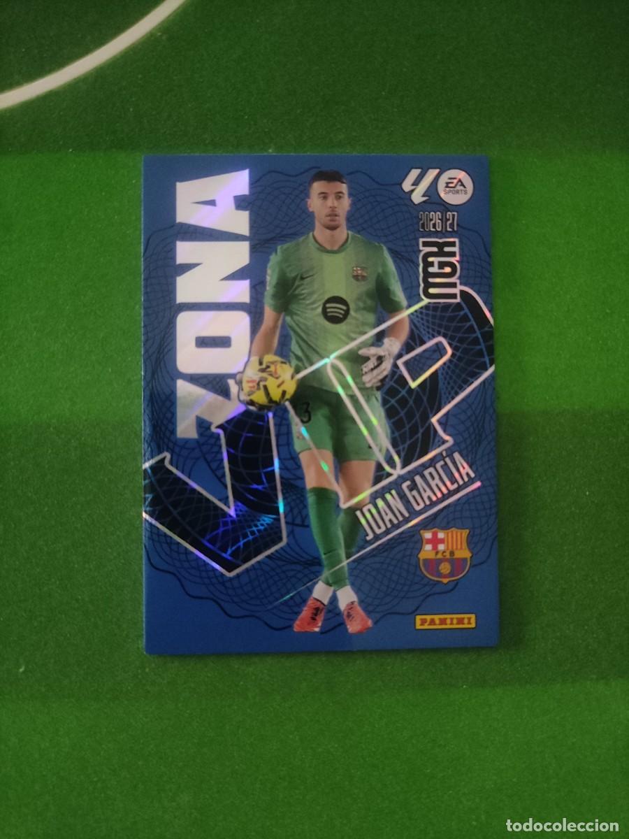 Cromos de f&uacute;tbol: 399 Joan Garc&iacute;a Barcelona Zona VIP Megacracks 2026/27 26/27