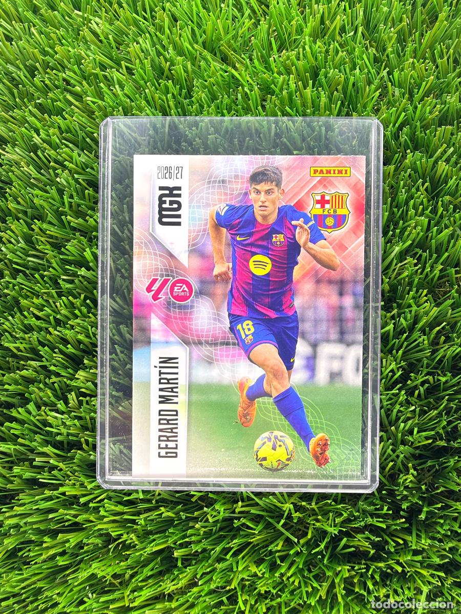 Cromos de f&uacute;tbol: N&ordm; 77 Gerard Mart&iacute;n FC Barcelona Megacracks 26 27