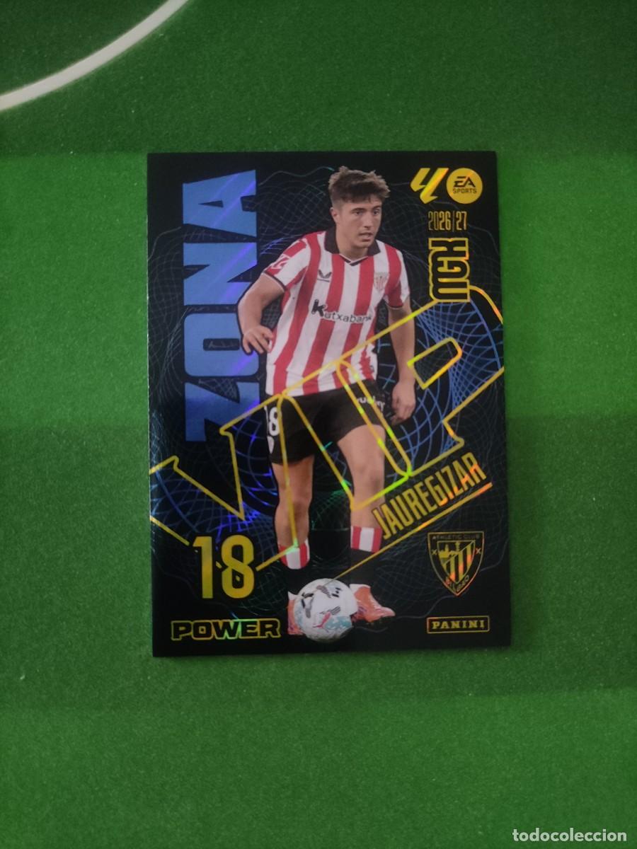 Cromos de f&uacute;tbol: 398 P Jauregizar Athletic Club Bilbao Zona VIP Power Megacracks 2026/27 26/27