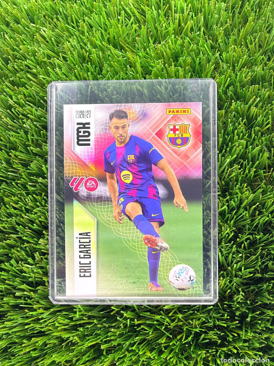 Cromos de f&uacute;tbol: N&ordm; 79 Eric Garc&iacute;a FC Barcelona Megacracks 26 27